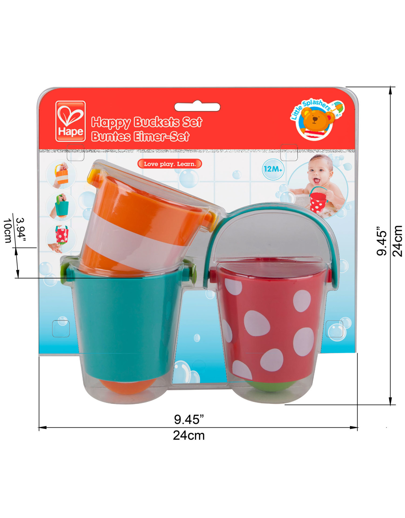 Happy Buckets Set Bath Toy Owls Hollow