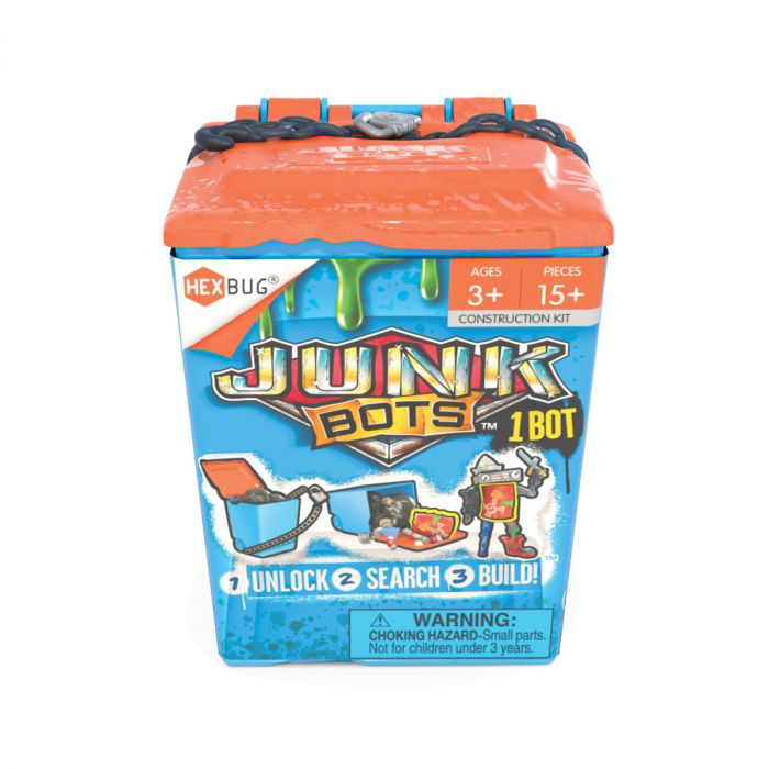 HEXBUGS Junkbots Trash Bin