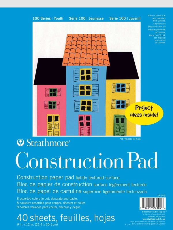 Strathmore Strathmore 100 Series Construction Pad 40sh