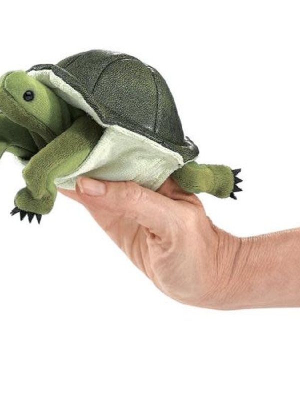 Folkmanis Mini Turtle Finger Puppet