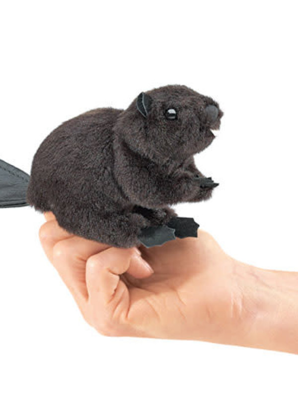 Folkmanis Folkmanis Mini Beaver Finger Puppet