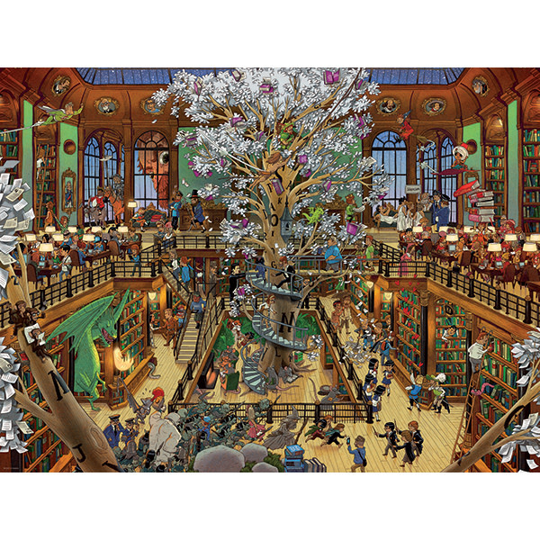 Library 1500pc Puzzle