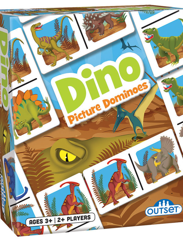 Outset Media Dino Picture Dominoes