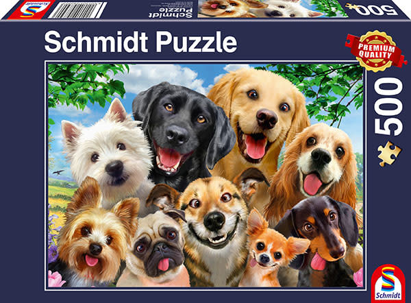 Dog Selfie 500pc Puzzle