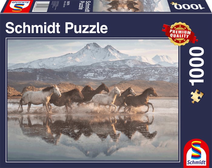 Horses in Cappadocia 1000pc Puzzle