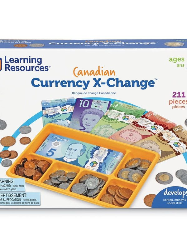 Currency Exchange Canadian Money Play Set