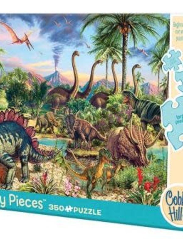 Cobble Hill Prehistoric Party 350pc Puzzle