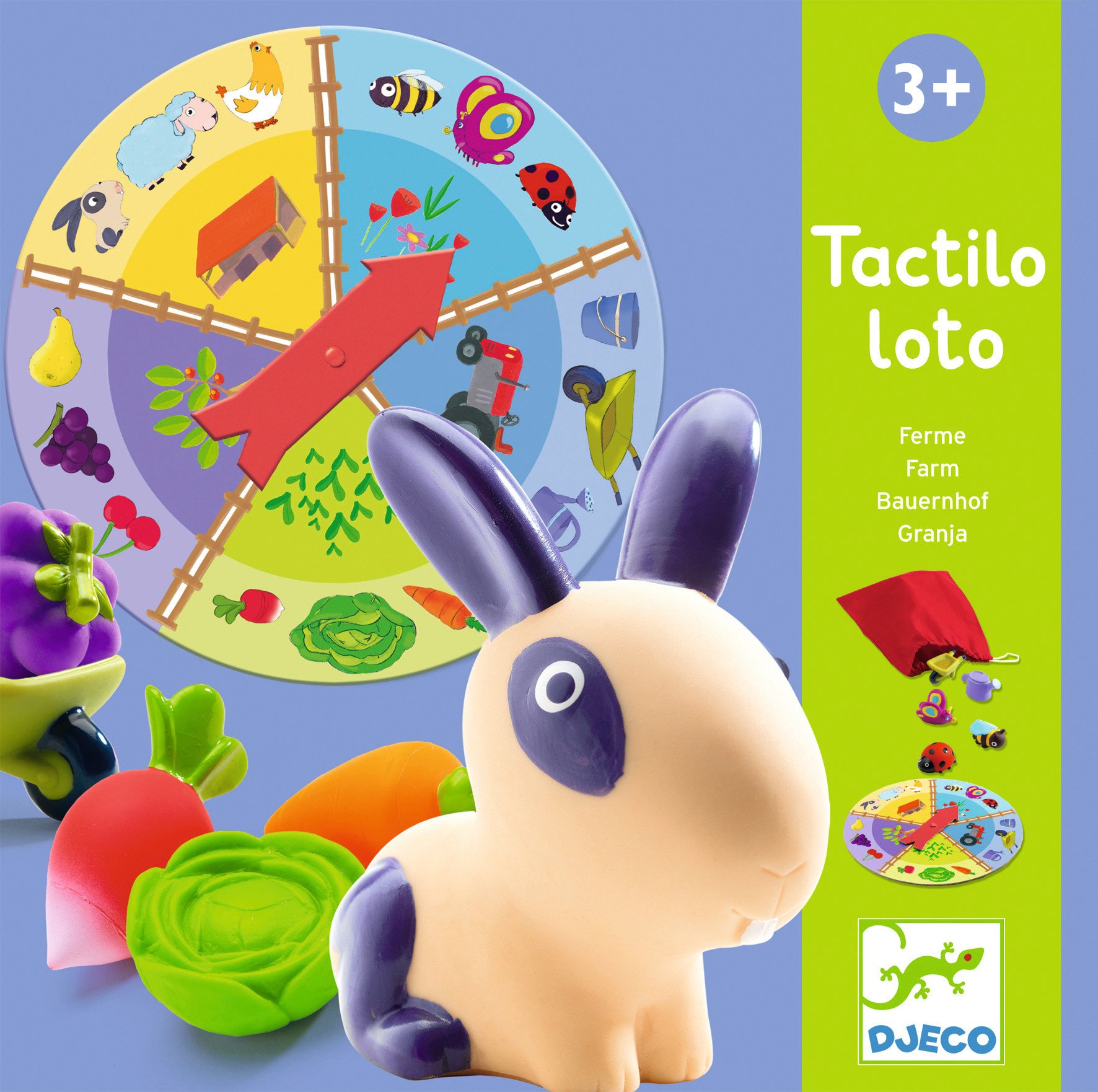 Tactile Discovery Game: Tactilo Loto Farm