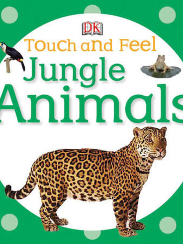 DK Touch and Feel Jungle Animals Board Book