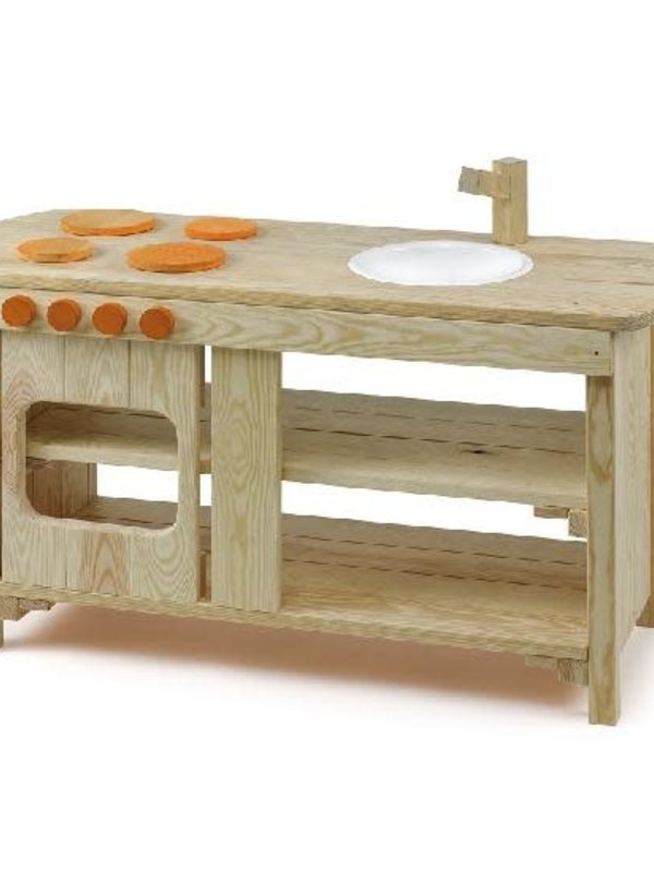 Erzi Wood Indoor / Outdoor Play Kitchen