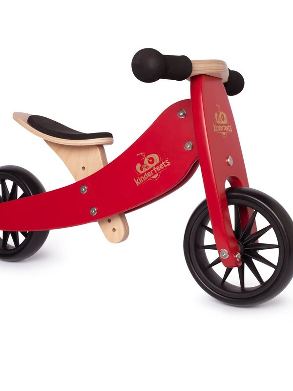 Kinderfeets Kinderfeets Tiny Tot Balance Bike cherry red