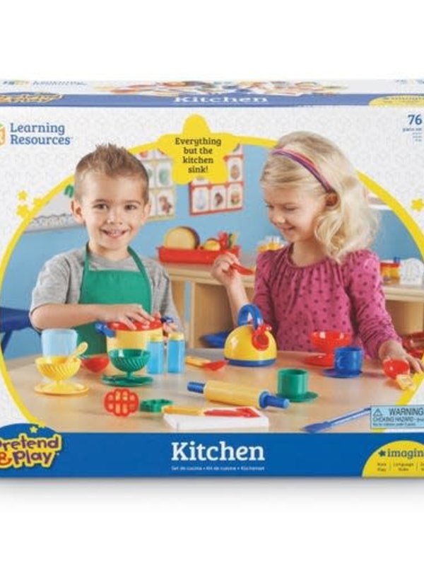 Pretend & Play Kitchen Set 73pc