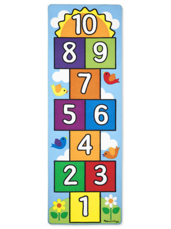 Melissa & Doug Hopscotch Play Rug