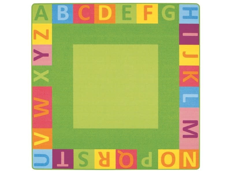 Wesco Alphabet Mighty Rug 78.75 x 78.75” *SPECIAL ORDER*