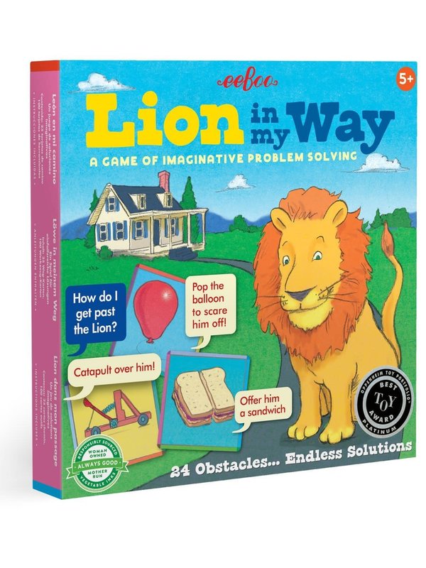 eeBoo Lion in My Way - Problem Solving Game
