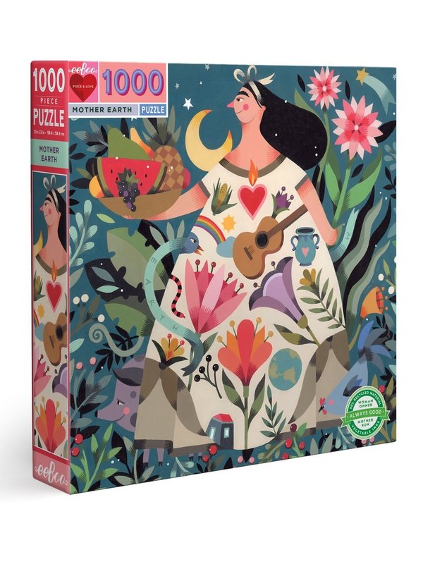 eeBoo Mother Earth 1000pc Puzzle