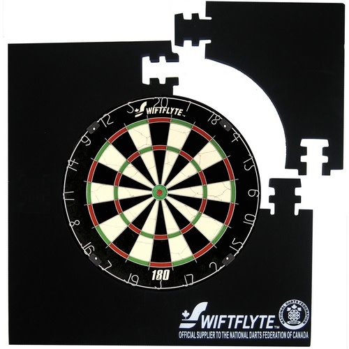 Dartboard Surround Square-Black