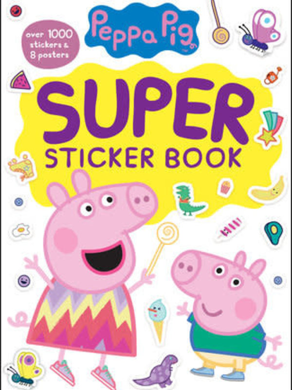 Golden Peppa Pig Super Sticker Book