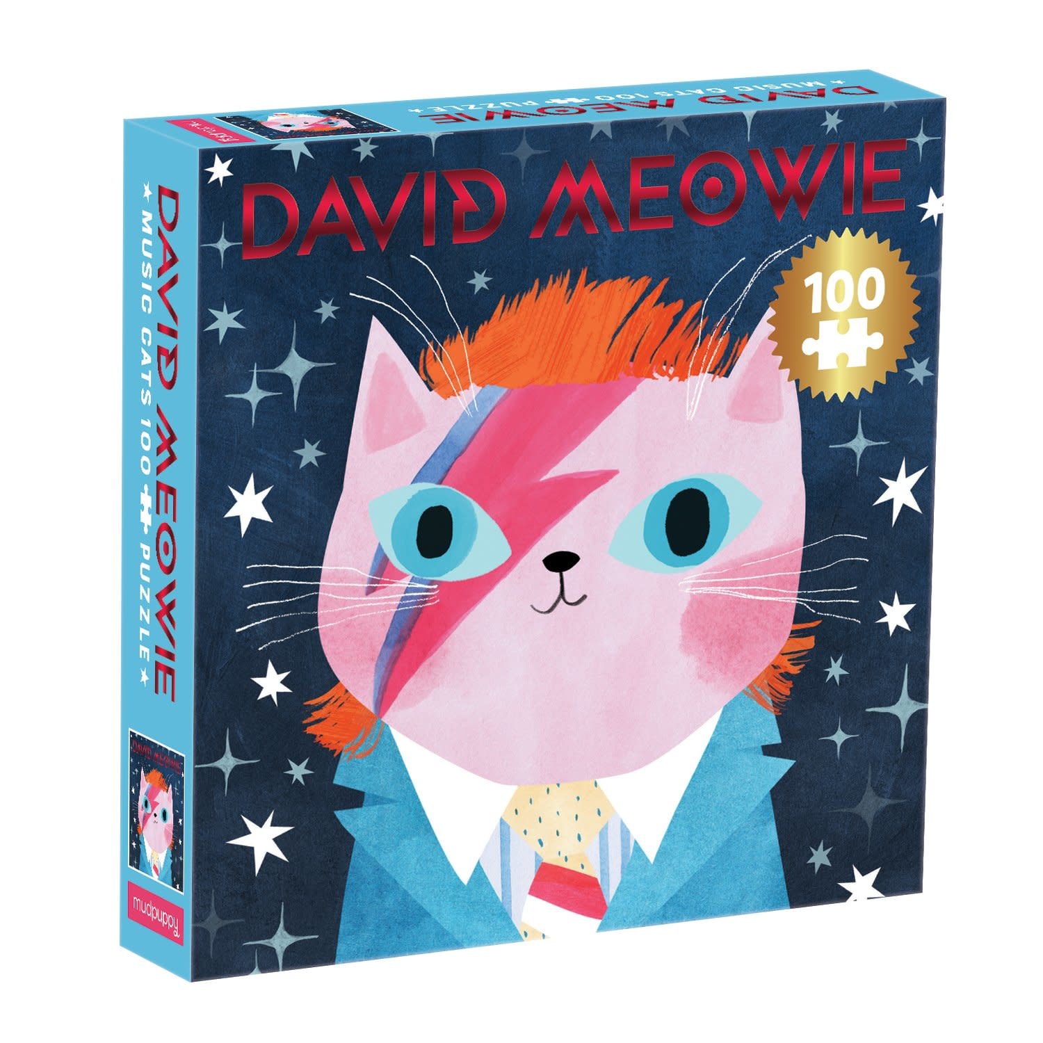 David Meowie Music Cat 100pc Puzzle