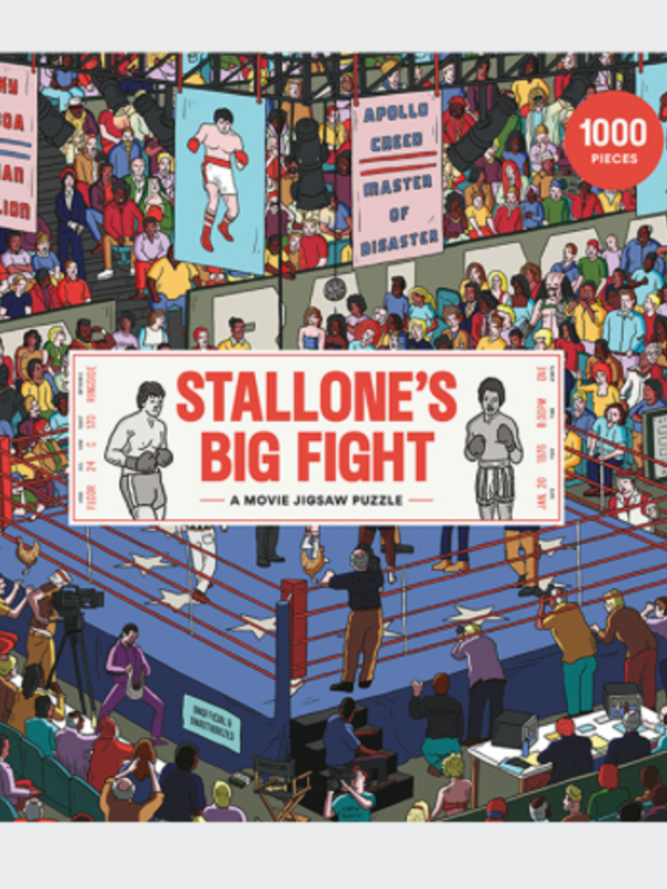 Laurence King Stallone's Big Fight 1000pc Puzzle
