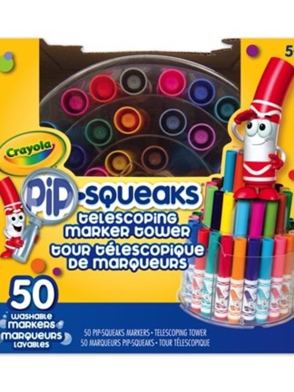 Crayola Pip-Squeaks Marker Tower 50pc