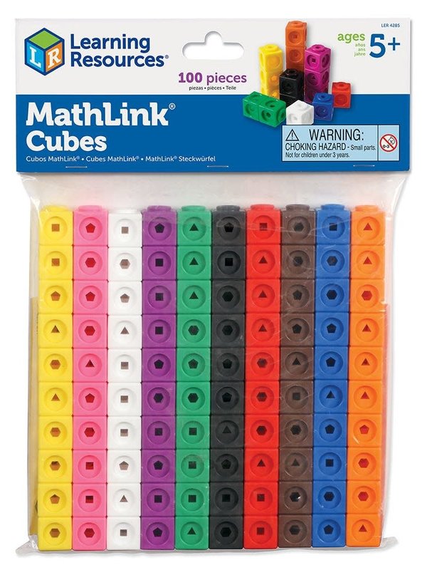 Math Link Cubes 100pc