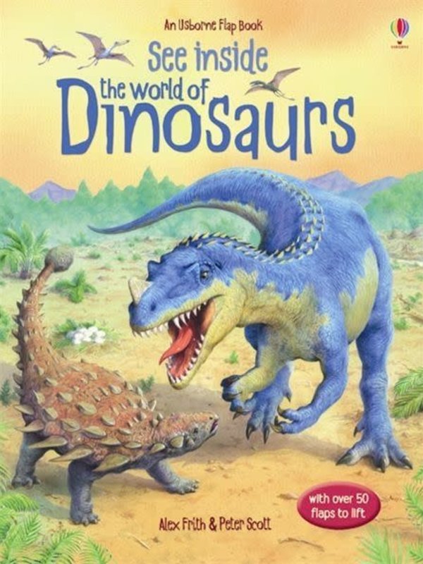 Usborne See Inside the World of Dinosaurs