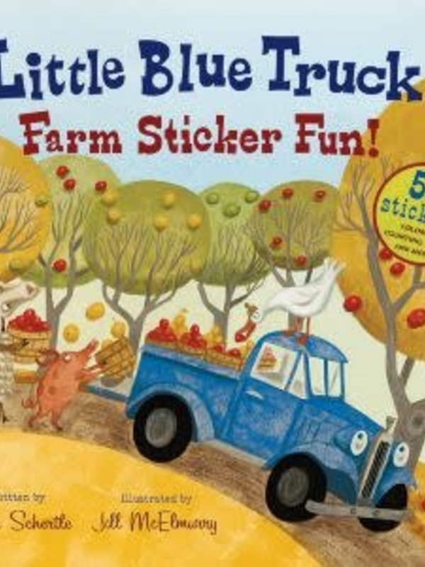 Houghton Mifflin Harcourt Little Blue Truck Sticker Fun!