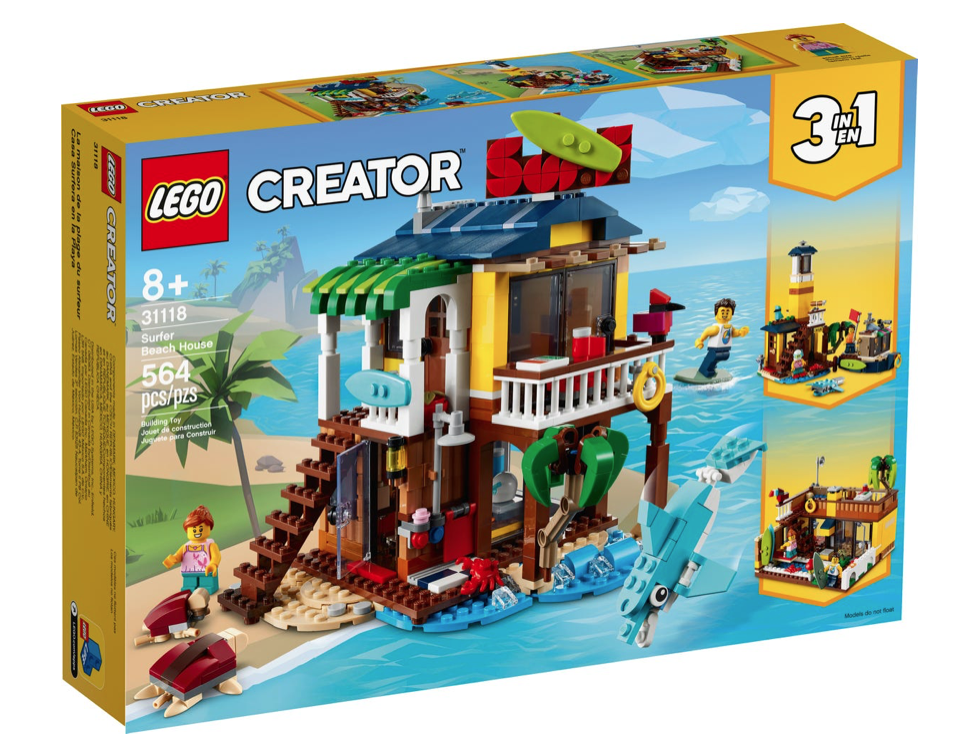 LEGO® Creator 3in1 Surfer Beach House