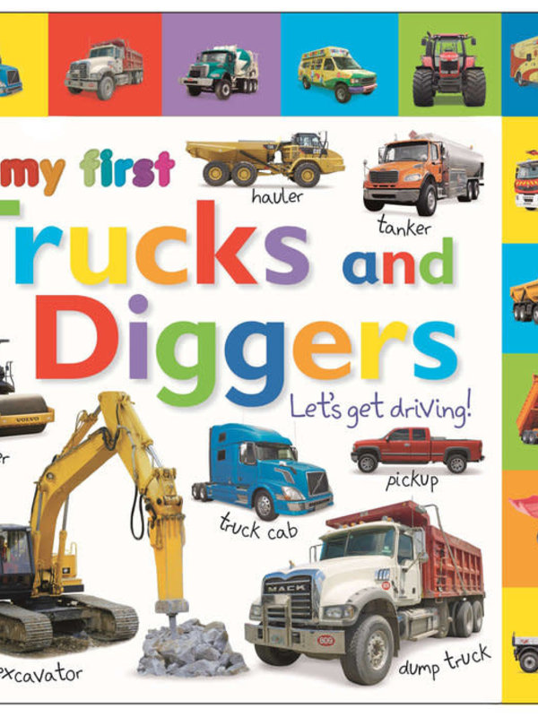DK Tabbed Board Books: My First Trucks and Diggers