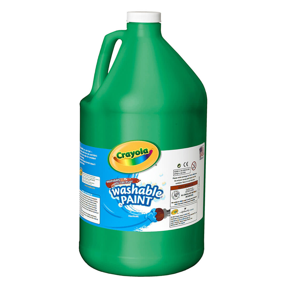 Crayola Washable Paint 3.79L Green