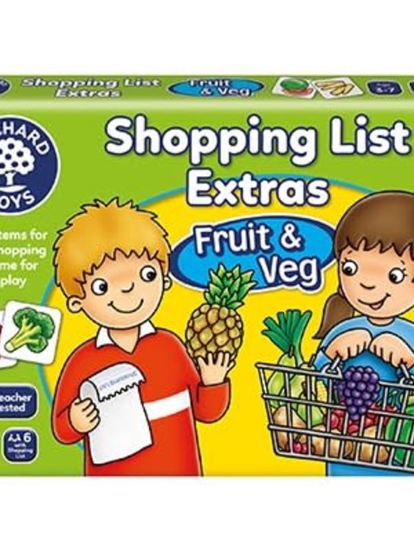ORCHARD TOYS Shopping List Extras Fruits & Veg Expansion