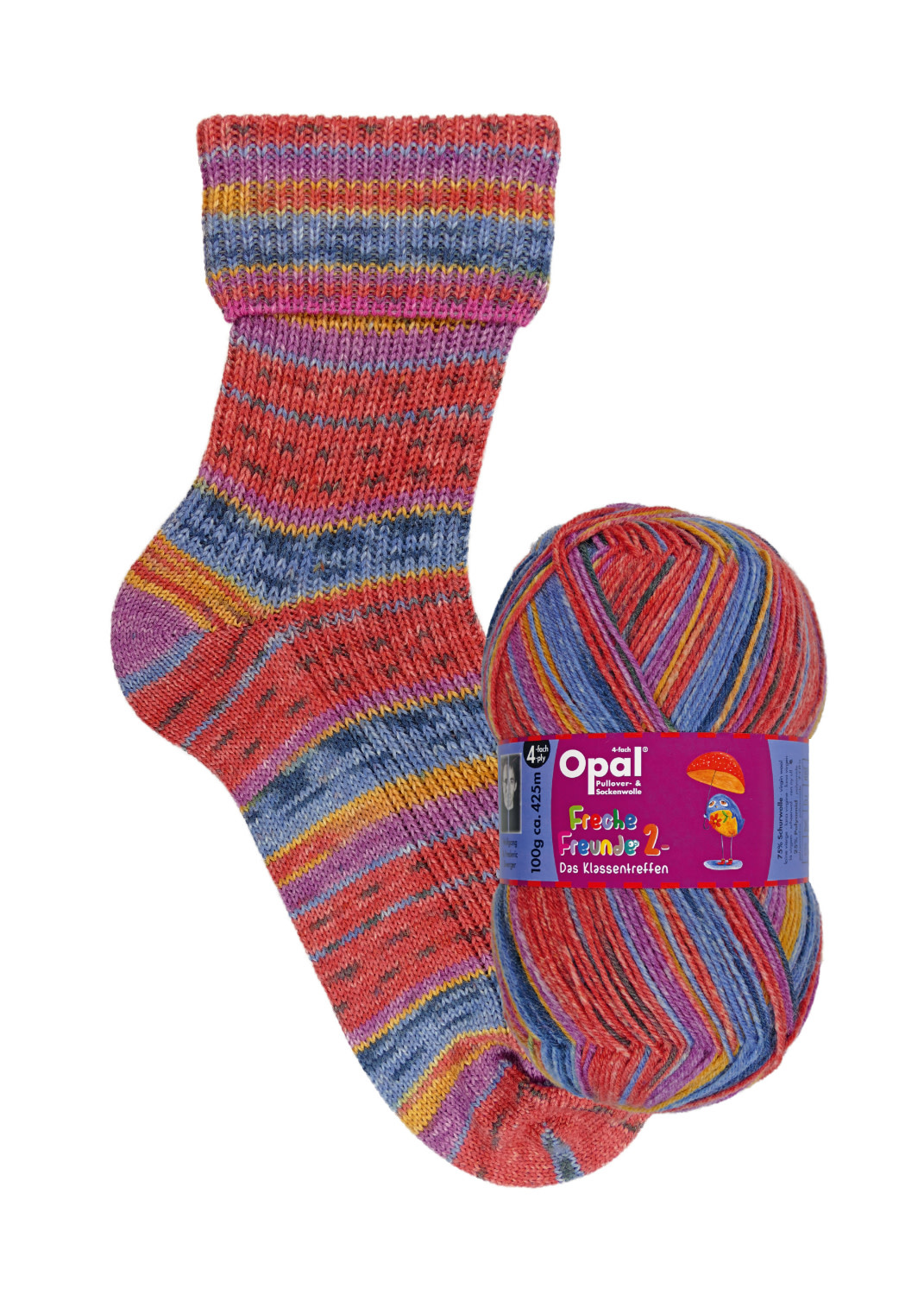 Opal Sock 4ply - Else Has a Chauffeur/9951