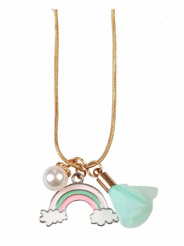 Great Pretenders Rainbow Tassel Necklace