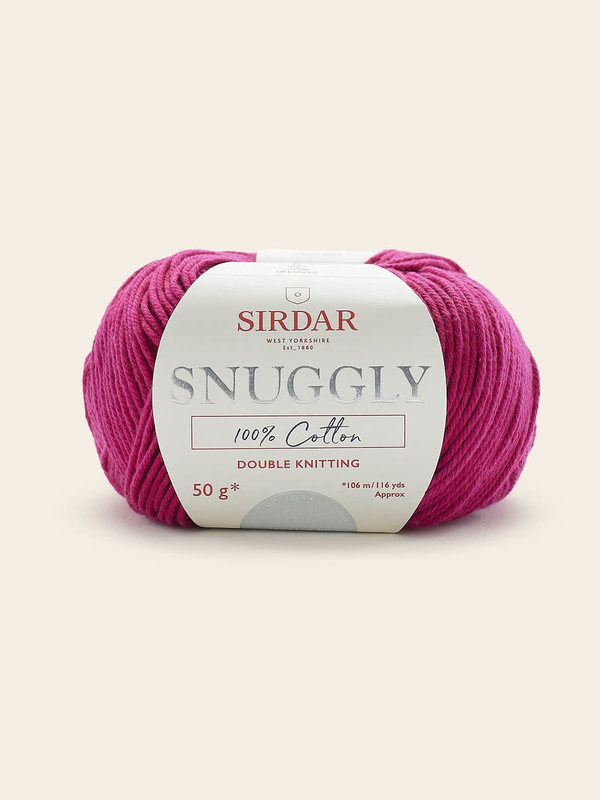 SIRDAR Sirdar Snuggly 100% Cotton - Raspberry/755