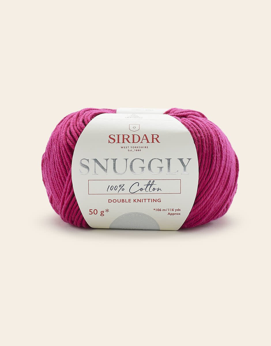 Sirdar Snuggly 100% Cotton - Raspberry/755