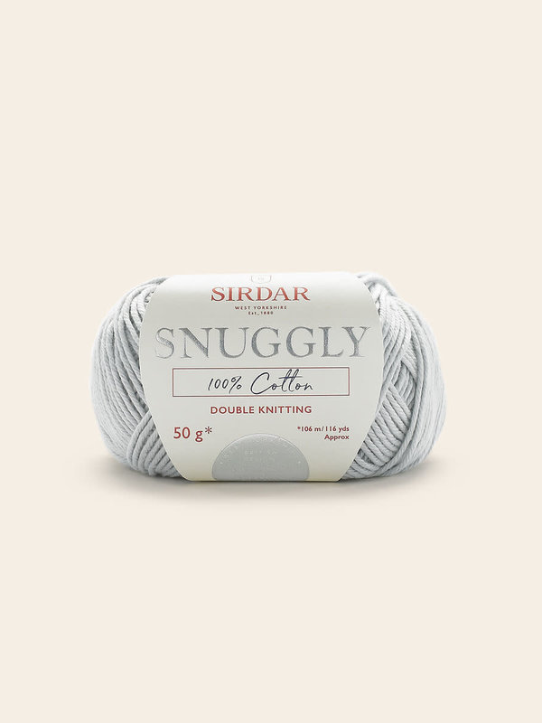 SIRDAR Sirdar Snuggly 100% Cotton - Light Grey/757