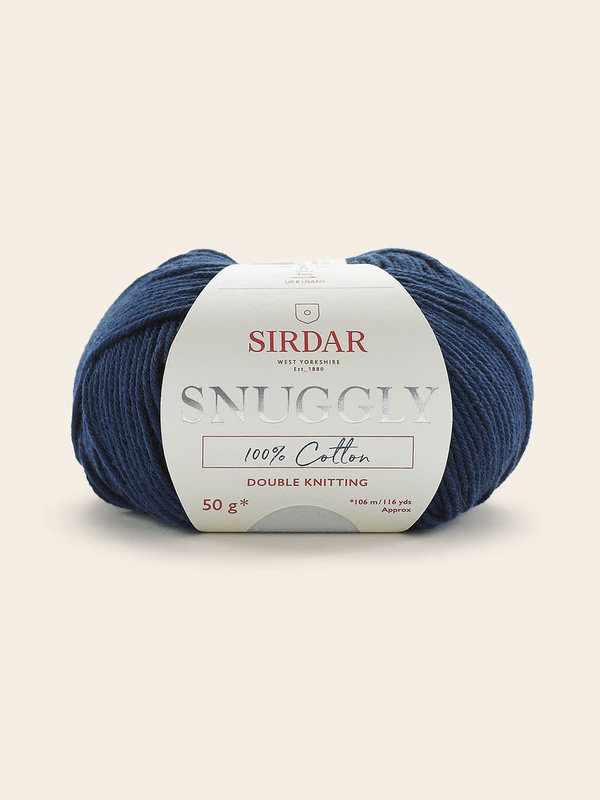 SIRDAR Sirdar Snuggly 100% Cotton DK- Navy/758