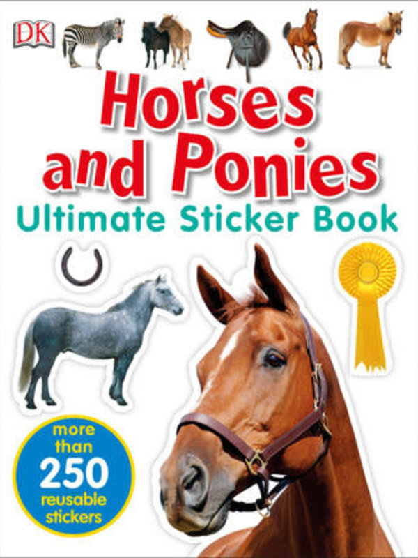 DK DK Ultimate Sticker Book: Horses and Ponies