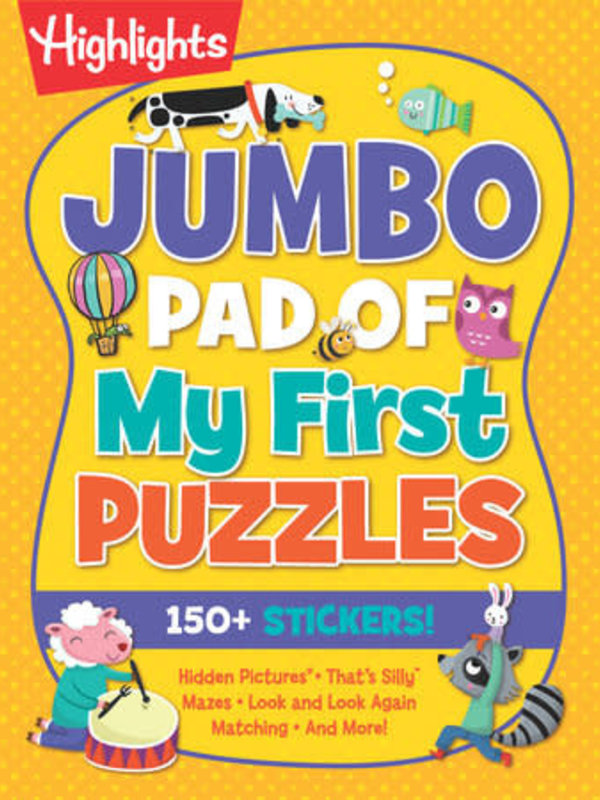 Highlights Jumbo Pad of My First Puzzles
