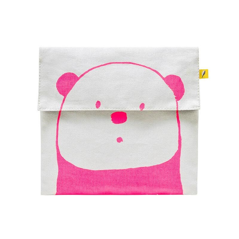 Flip Snack Sack pink panda