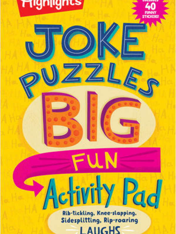 Highlights Jokes Puzzles Big Fun Activity Pad
