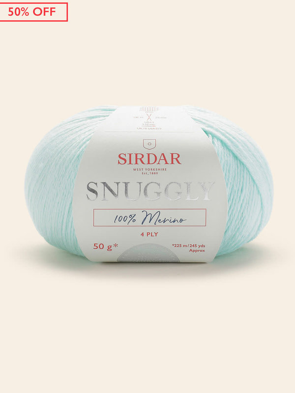 SIRDAR Sirdar Snuggly 100% Merino 4 ply - Spearmint/81