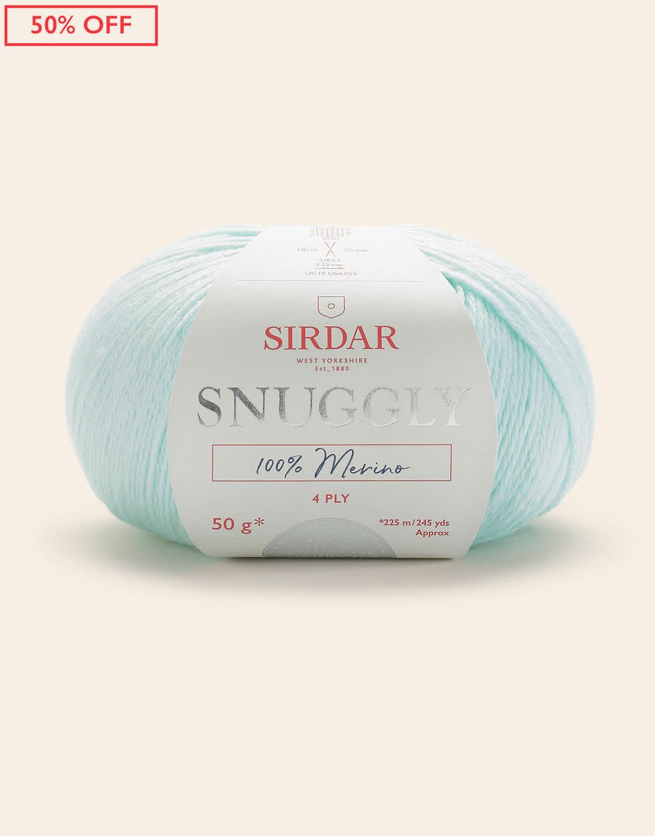 Sirdar Snuggly 100% Merino 4 ply - Spearmint/81