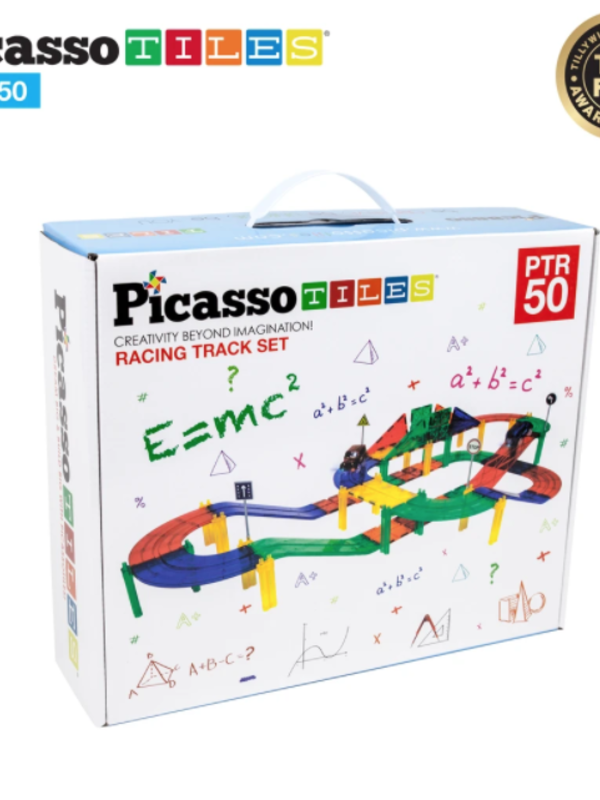Picasso Tiles Picasso Tiles Racing Track Set 50pc
