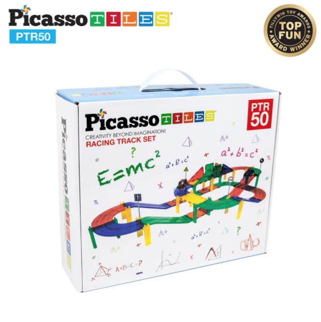 Picasso Tiles Racing Track Set 50pc