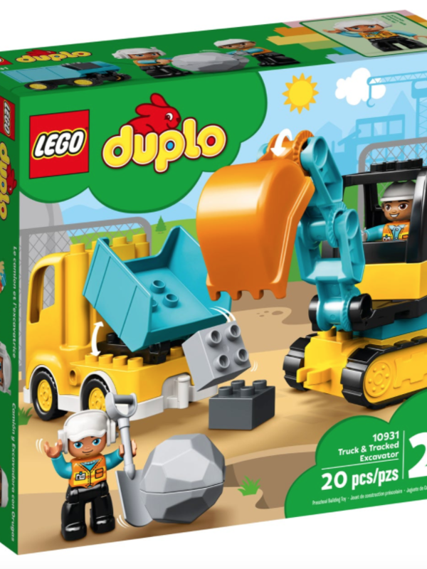 LEGO® DUPLO® Truck and Tracked Excavator