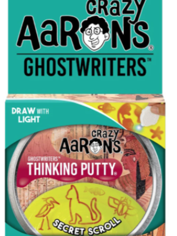 Crazy Aaron's Crazy Aaron's Thinking Putty Ghost Writers Secret Scroll