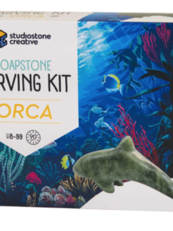 STUDIOSTONE CREATIVE Soapstone Carving Kit (ORCA)