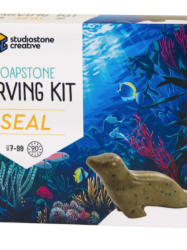 STUDIOSTONE CREATIVE Soapstone Carving Kit (SEAL)